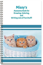 Load image into Gallery viewer, Basket of Joy - Kid&#39;s Interactive Drawing Journal