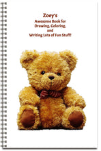 Load image into Gallery viewer, Beary Delicious - Kid&#39;s Interactive Drawing Journal