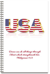 America - Personalized Journal