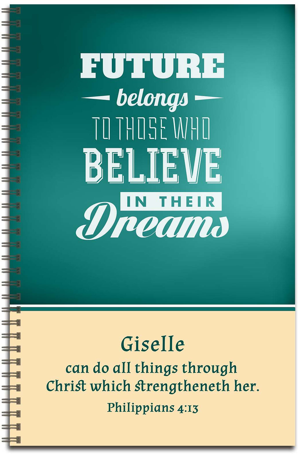 Believe - Personalized Journal