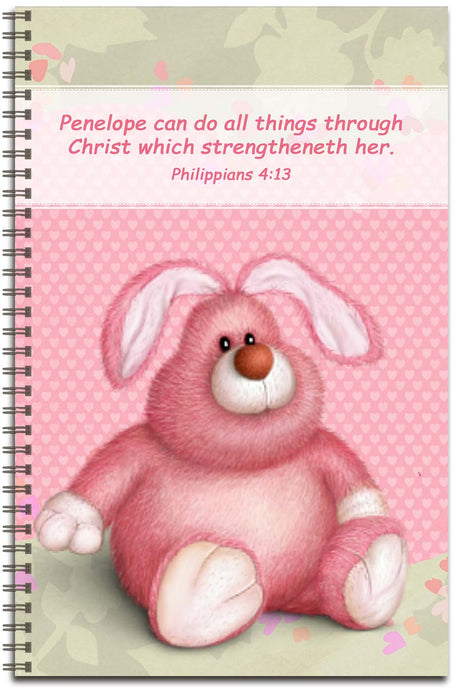 Bunny Dearest - Personalized Journal