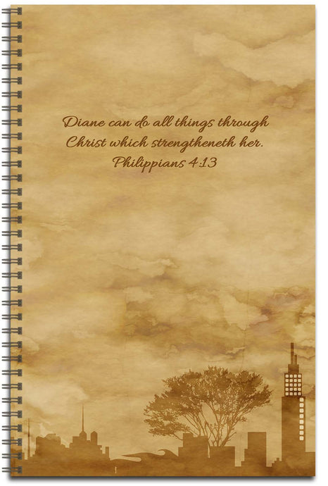 Caramel Sky - Personalized Journal