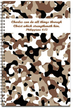 Load image into Gallery viewer, Chocolate Camo - Personalized Journal
