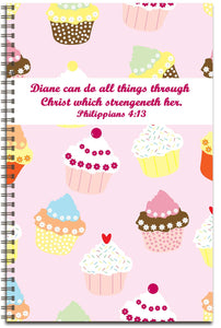 Cupcake Sweetness - Personalized Journal
