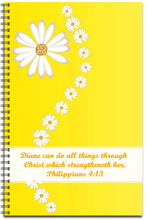 Load image into Gallery viewer, Daisy Delight - Personalized Journal