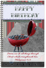 Load image into Gallery viewer, Flaming Birthday - Personalized Journal