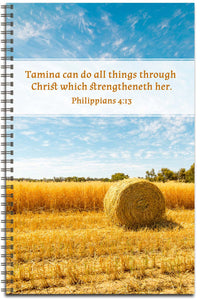 Harvest Fields - Personalized Journal
