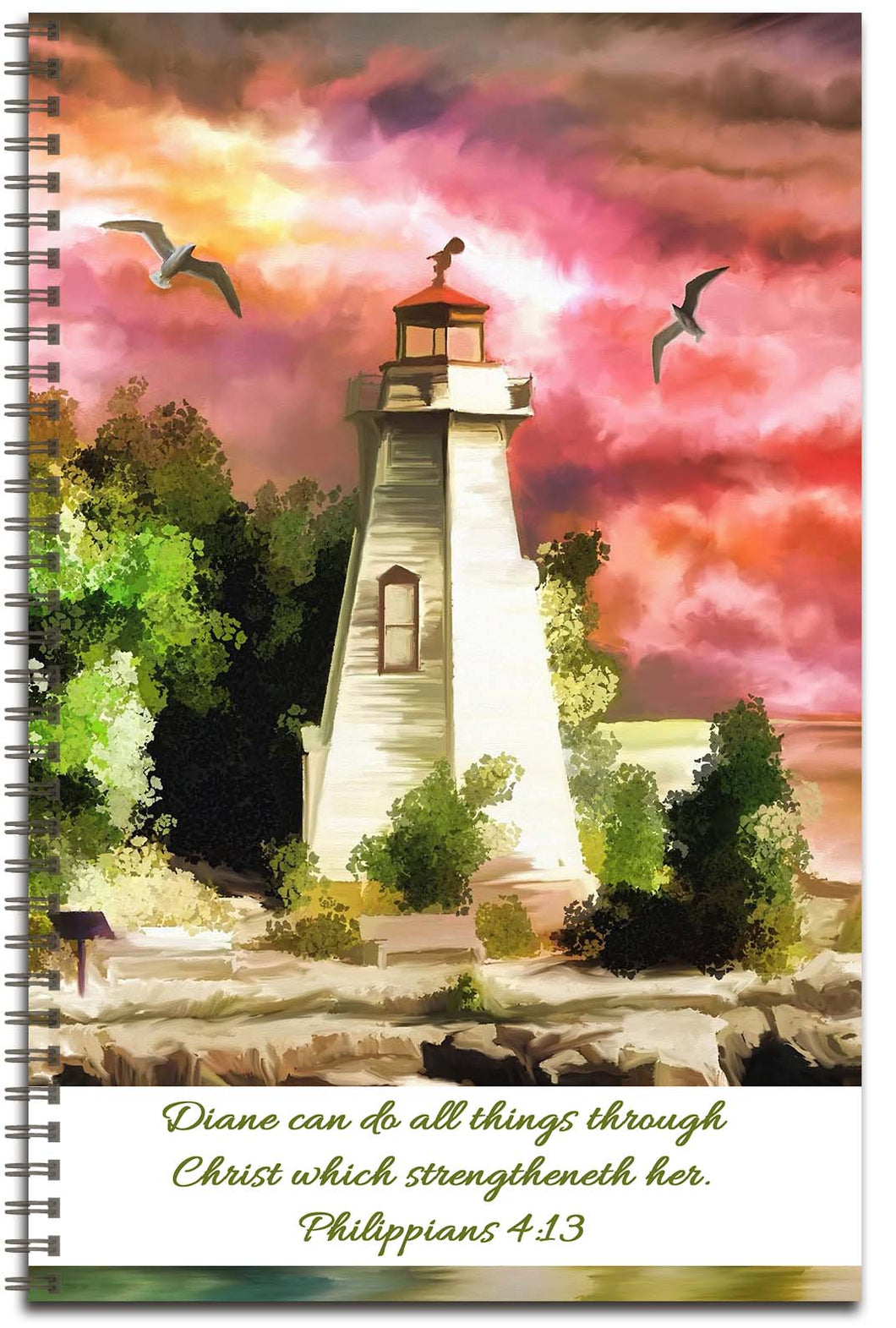 Island Sunset - Personalized Journal