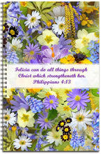 Load image into Gallery viewer, Lavender Bouquet - Personalized Journal
