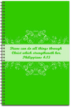 Load image into Gallery viewer, Luscious Lime - Personalized Journal