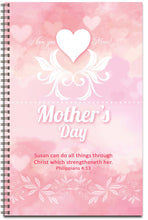 Load image into Gallery viewer, Mother&#39;s Day Sweetness - Personalized Journal
