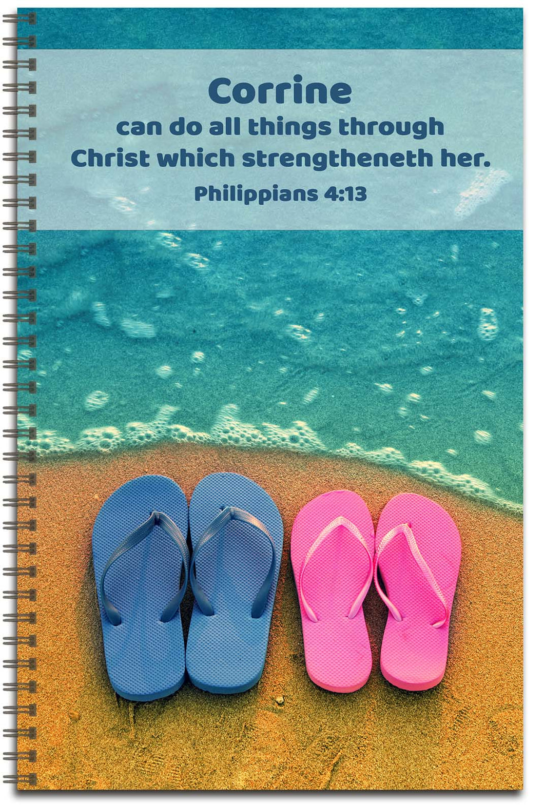 Sandals - Personalized Journal