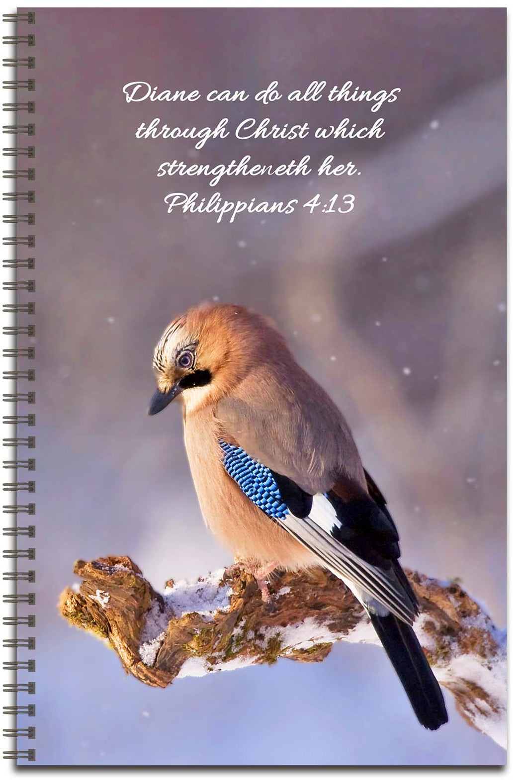 Snow Bird - Personalized Journal