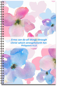 Spring Blooms - Personalized Journal