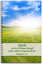 Load image into Gallery viewer, Spring Meadow - Personalized Journal