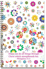 Load image into Gallery viewer, Whimsical Blooms - Personalized Journal